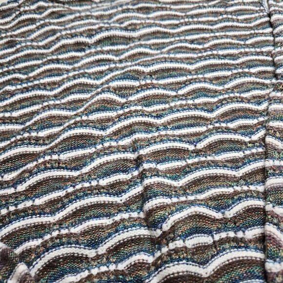 Vintage Megalos 3D Sweater Men LT Large Tall Multicolor Textured 80s Grandpa USA - Picture 11 of 11